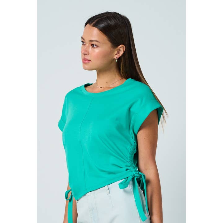 The GREii - Wholesale Knit Top - Women's - Soft Side Bow Knit Top4