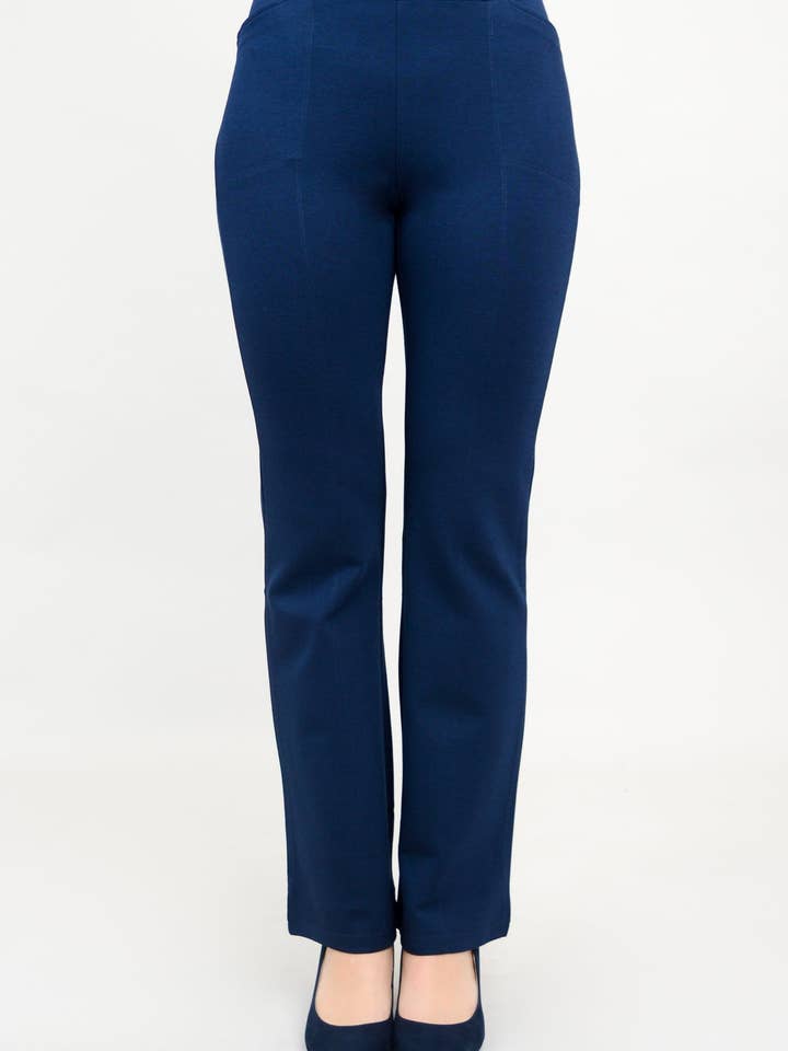 Daya Pant, Indigo, Modal for wholesale by Blue Sky Clothing Co LLC