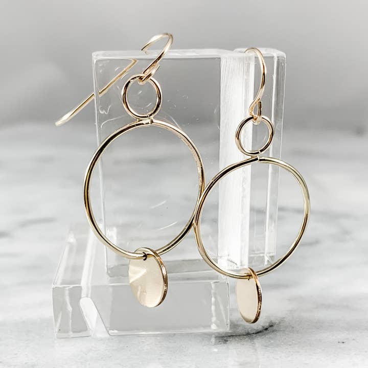 Tag Dangle Earrings for wholesale by Simply Chic Jewelry