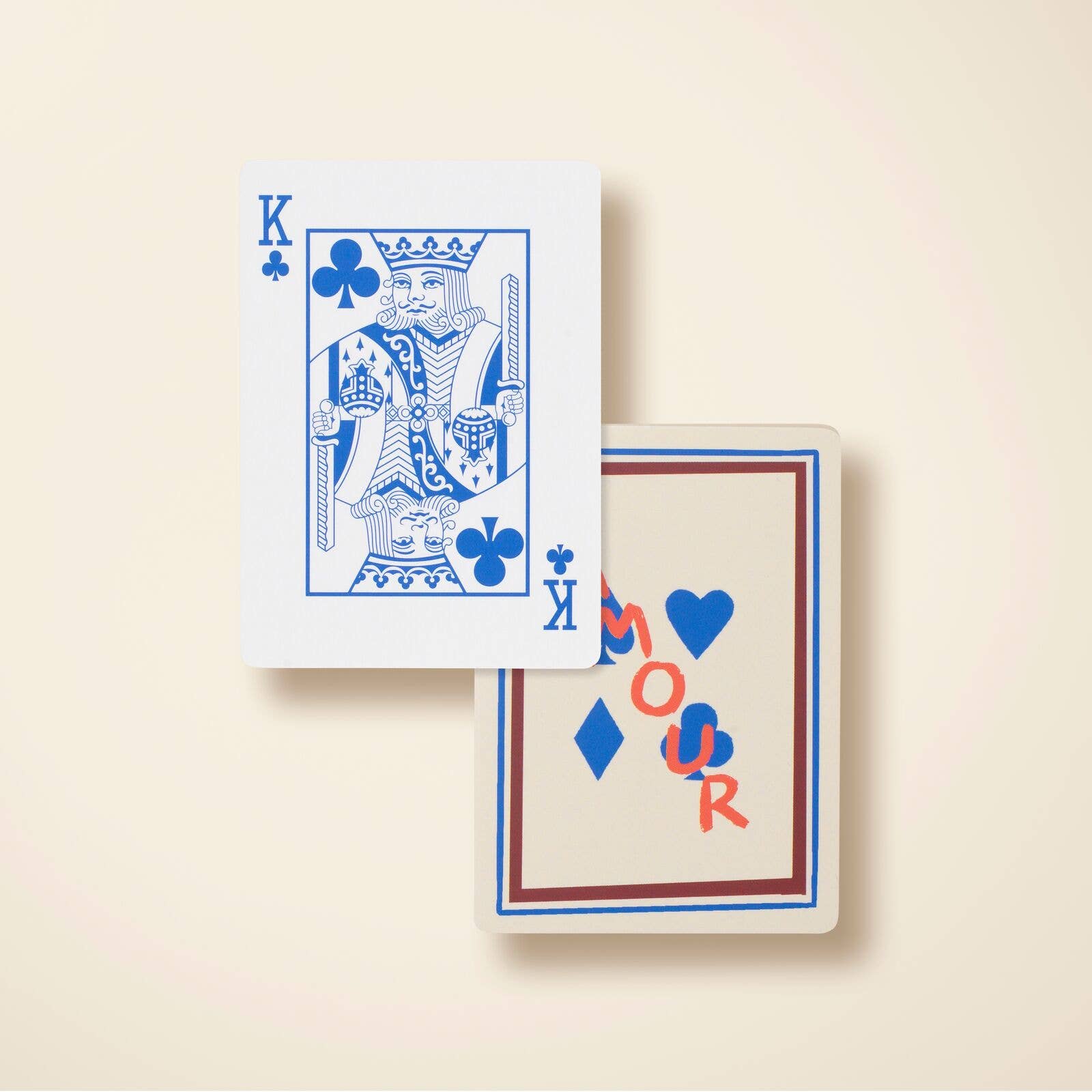 Papier UK - Venta al por mayor Baraja de cartas - Barajas de Cartas Suits & Stripes, Juego de 23