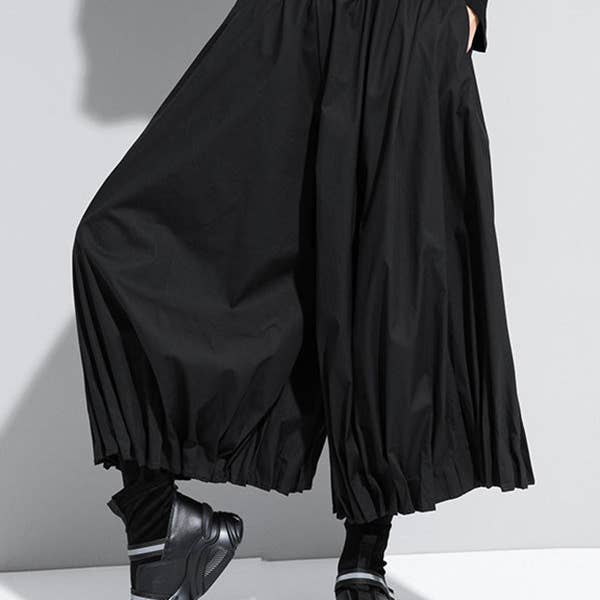 Cool Loose Ruffled Wide Leg Pants for wholesale by Sheer Trend