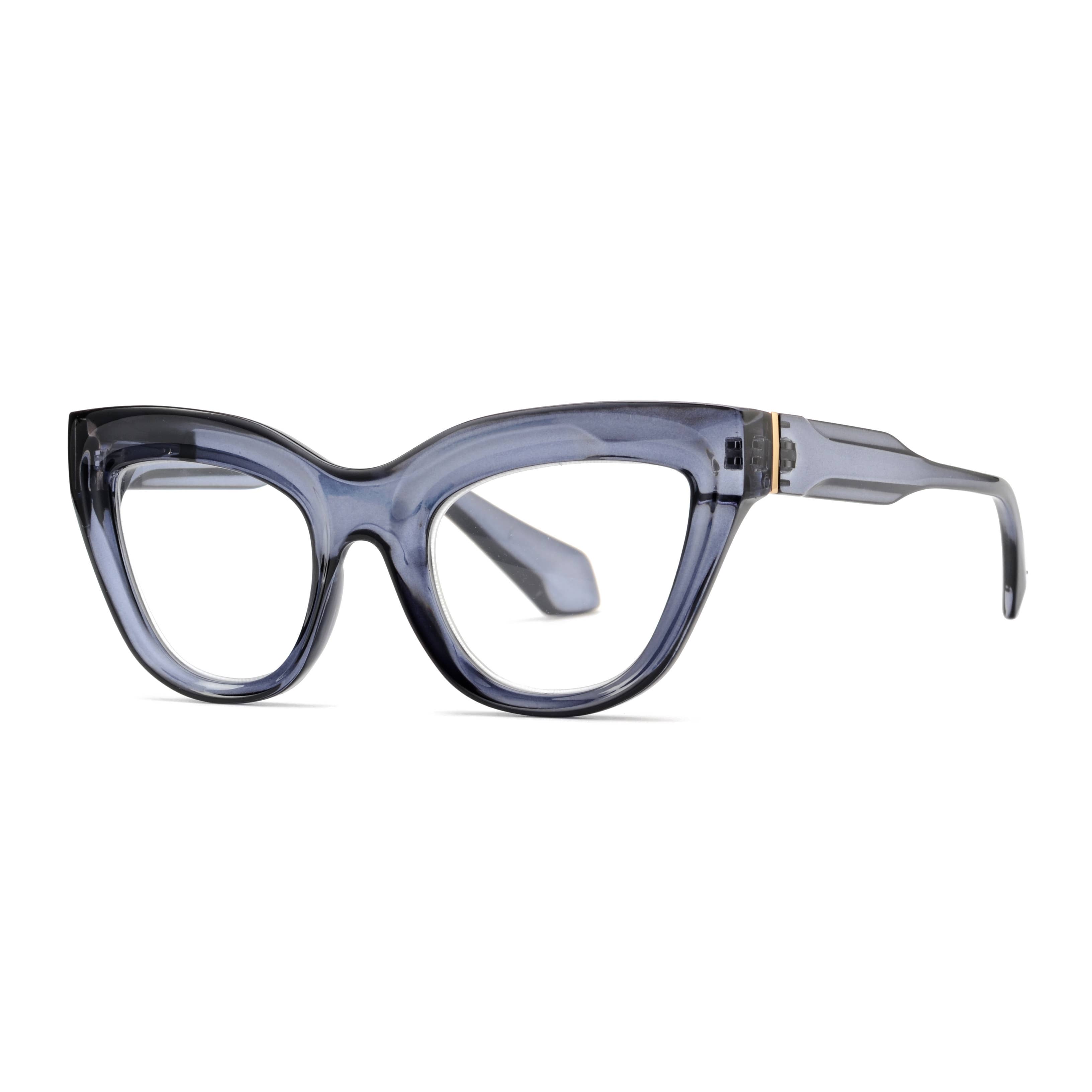 Ryan Simkhai Eyeshop - Vendita all'ingrosso Occhiali da vista - Donna - SUTTON | Grigio blu | Luce blu0