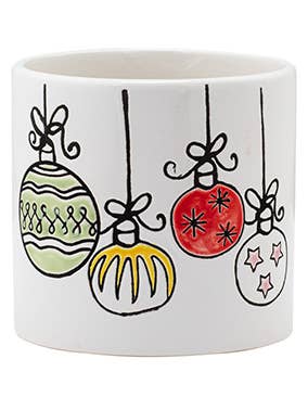 Planter Christmas Ornament #53811 for wholesale by Napco