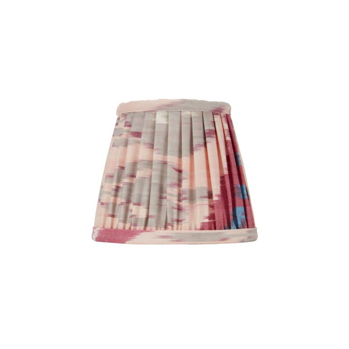 Rosanna Lonsdale - Wholesale Lampenkap - ROZE EN FUCHSIA IKAT LAMPENKAP