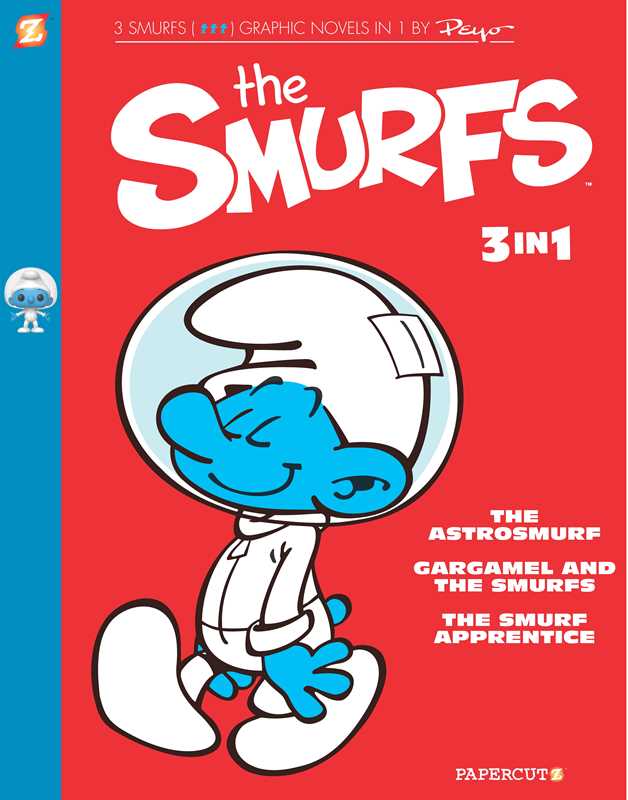 Simon & Schuster - Wholesale Comic Book - Smurfs 3-in-1 #3 by Peyo0