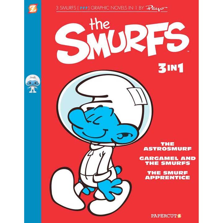 Simon & Schuster - Wholesale Comic Book - Smurfs 3-in-1 #3 by Peyo