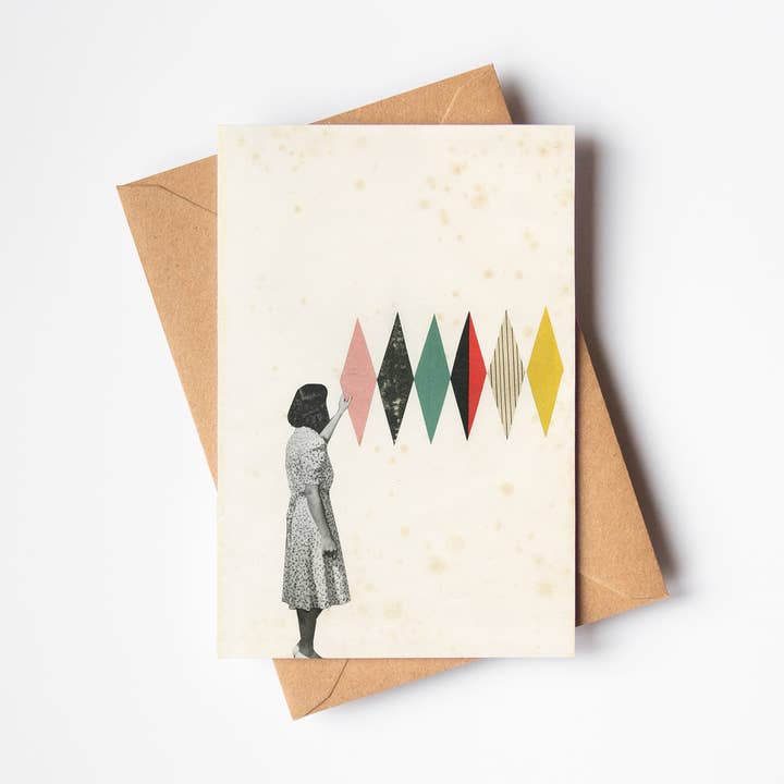 Il biglietto di auguri dell'artista per la vendita all'ingrosso da parte di Cassia Beck