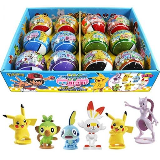 K_Wonderland - Wholesale Figurine Toy - Kids - Pokémon Suction Figure Monster Ball– Gacha Blind Capsule Toy