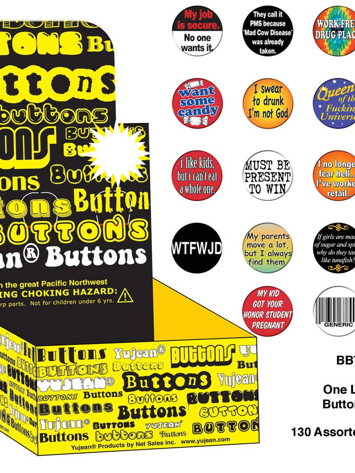 One Liners Button Box-BB706 for wholesale by Yujean