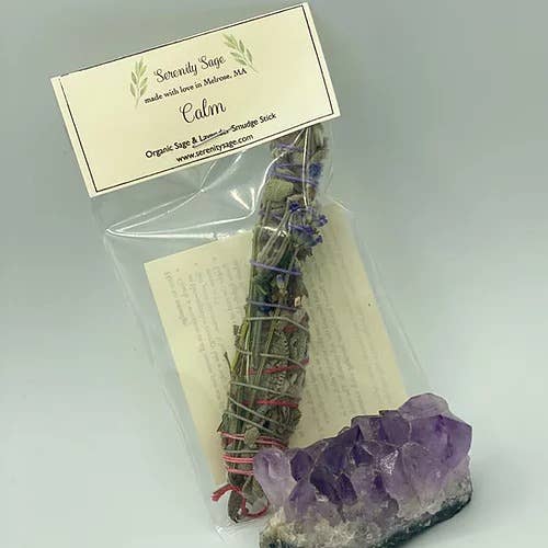 Calm Smudge Stick for wholesale by Serenity Sage