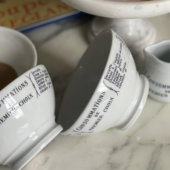 Brasserie Cafe au Lait Bowl, Set of 4 for wholesale by PILLIVUYT