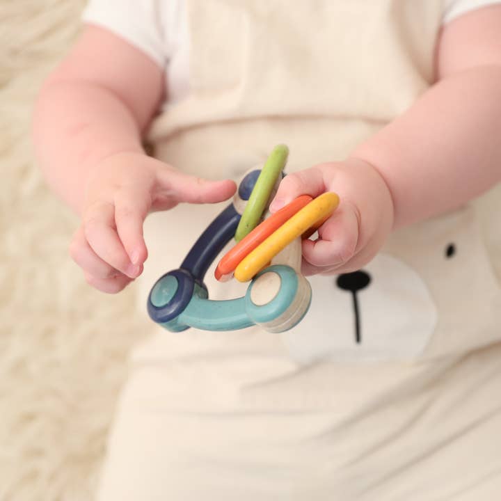 Speedy Monkey - Wholesale Handheld Rattle - Baby - Triangle Rattle - TOLO2