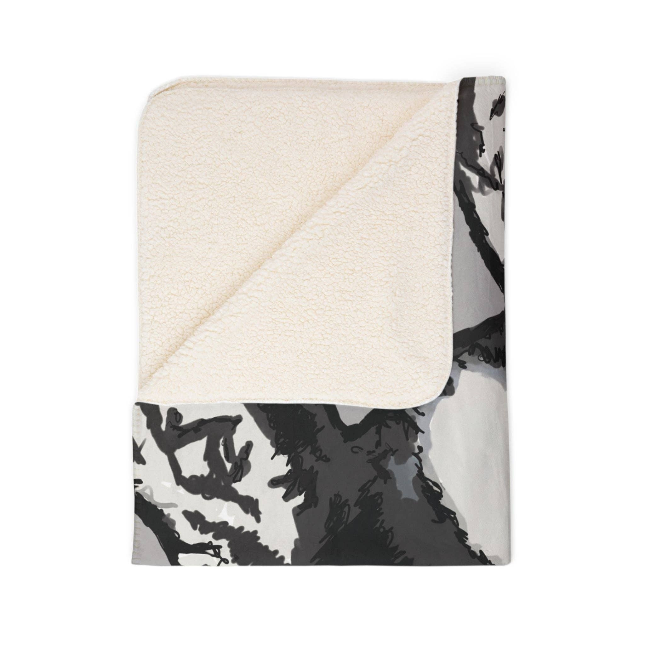 Blue Cava - Wholesale Throw Blanket - Cozy Boston Terrier Dog Lover Fleece Sherpa Blanket9