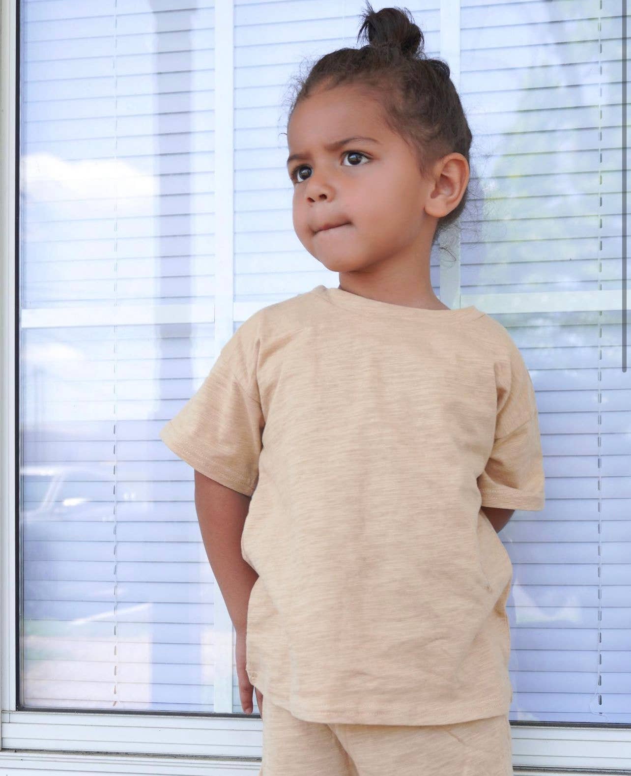 Little Organic Co - Wholesale Lounge Set - Kids - Baby organic Short Sleeve kids Lounge set 14