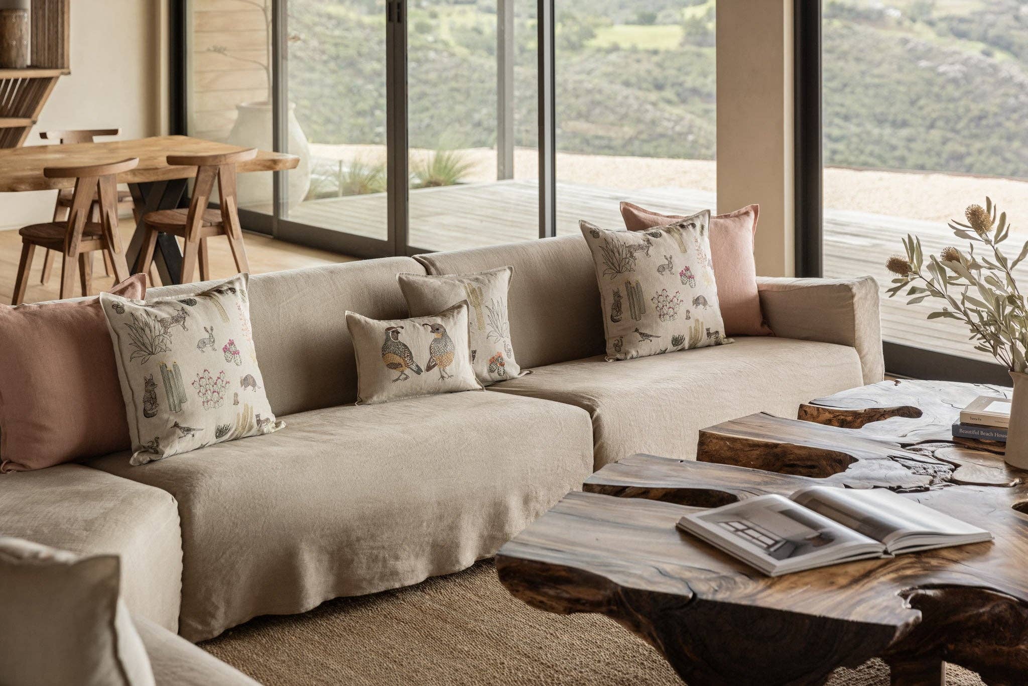 Coral & Tusk - Wholesale Throw/Decorative Pillow - Desert Quail Love Pillow5