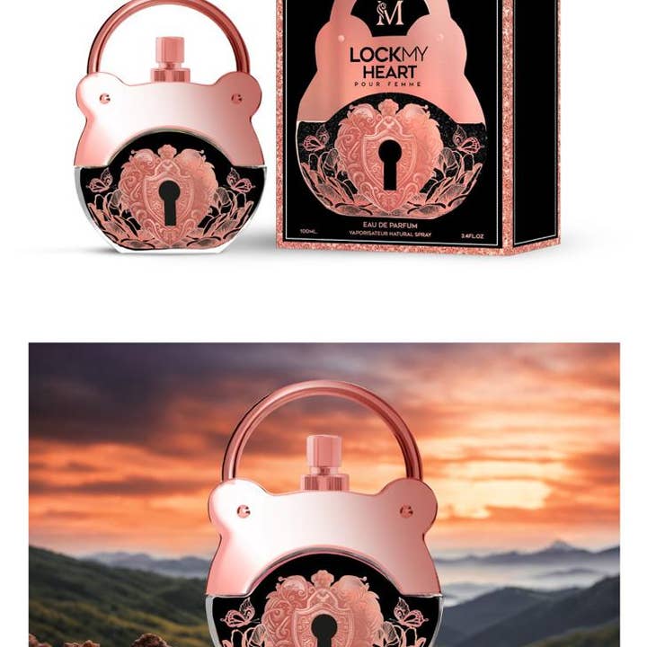 Parfüm 100 ml Lock My Heart für den Großhandel von Yes Love Cosmetics