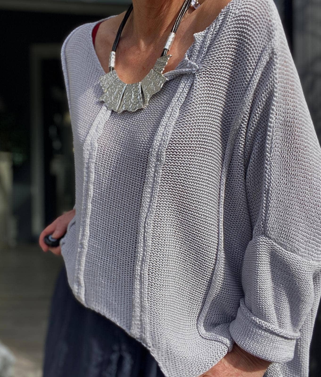 la maison des fibres naturelles - Wholesale Knit Sweater - Women's - 61113 100% COTTON SWEATER32