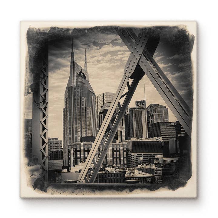 Nashville AT&T Building / John Seigenthaler Bridge for wholesale by Cityscape Tiles