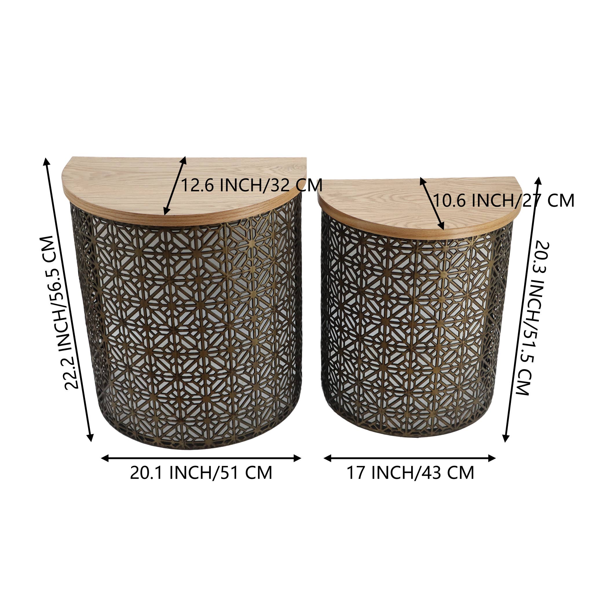 Paris Loft Inc – wholesale Side table – PARISLOFT Nesting End Tables Set of 29