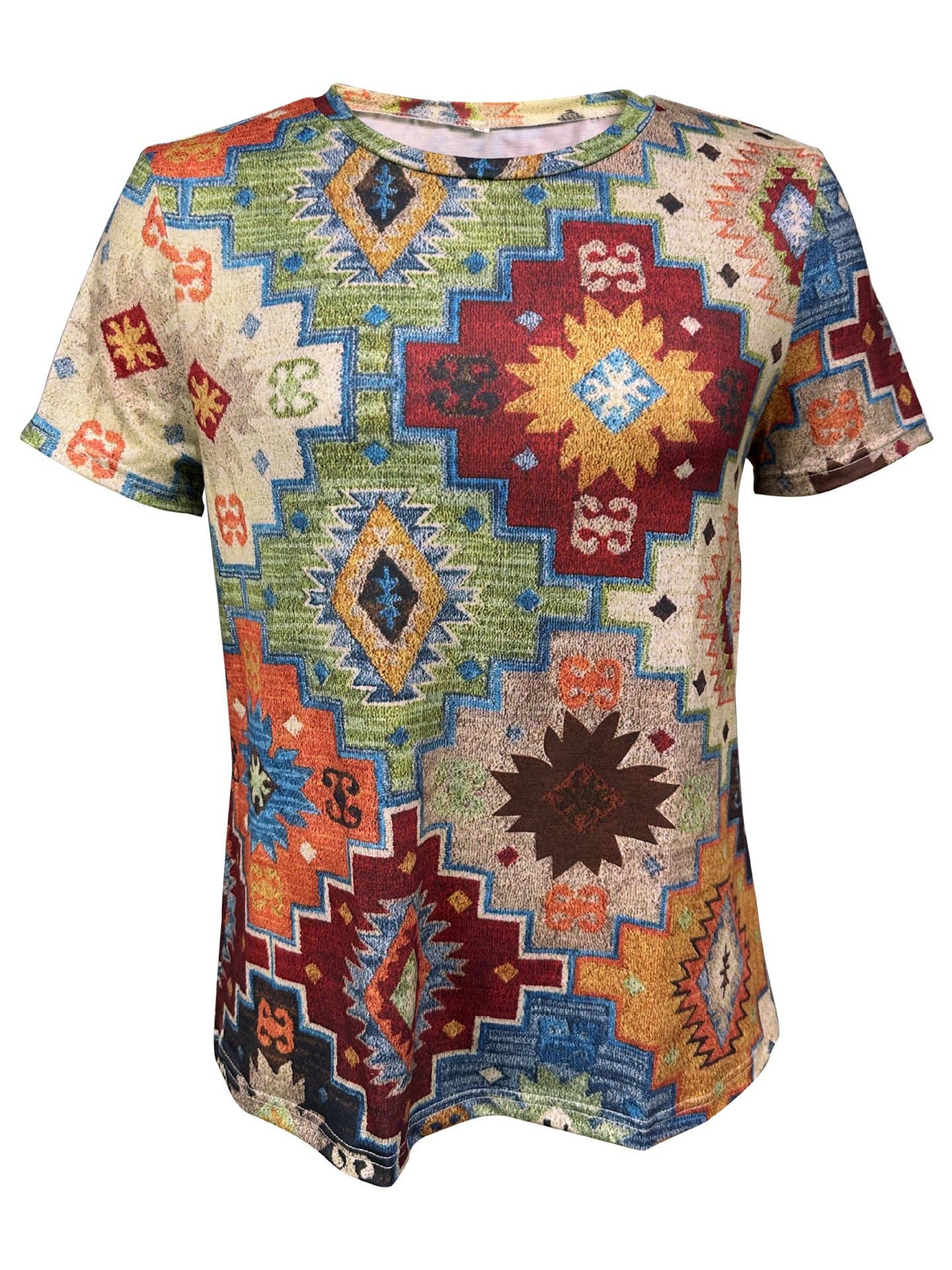 Rosa Clothing - Wholesale T-Shirt - Women's - Cowboy Rodeo Western Graphic T-Shirt10