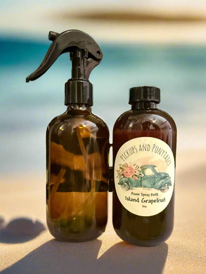 Spray Desodorizante para Ambientes Ilha Toranja por atacado de Pickups And Ponytails