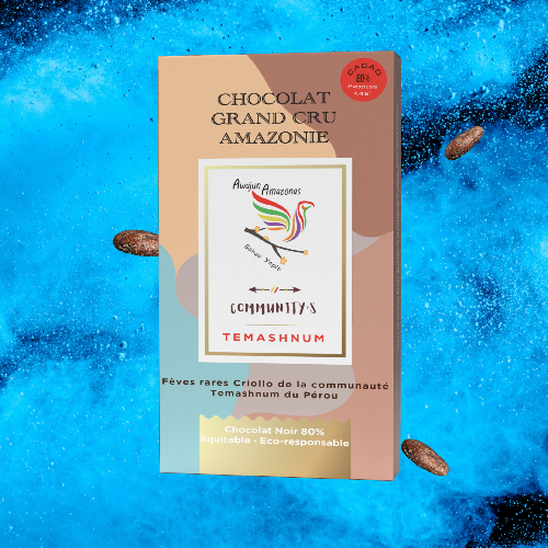 Community's - Wholesale Chocolate Bar - Raw Amazon chocolate Grand Cru 80%0