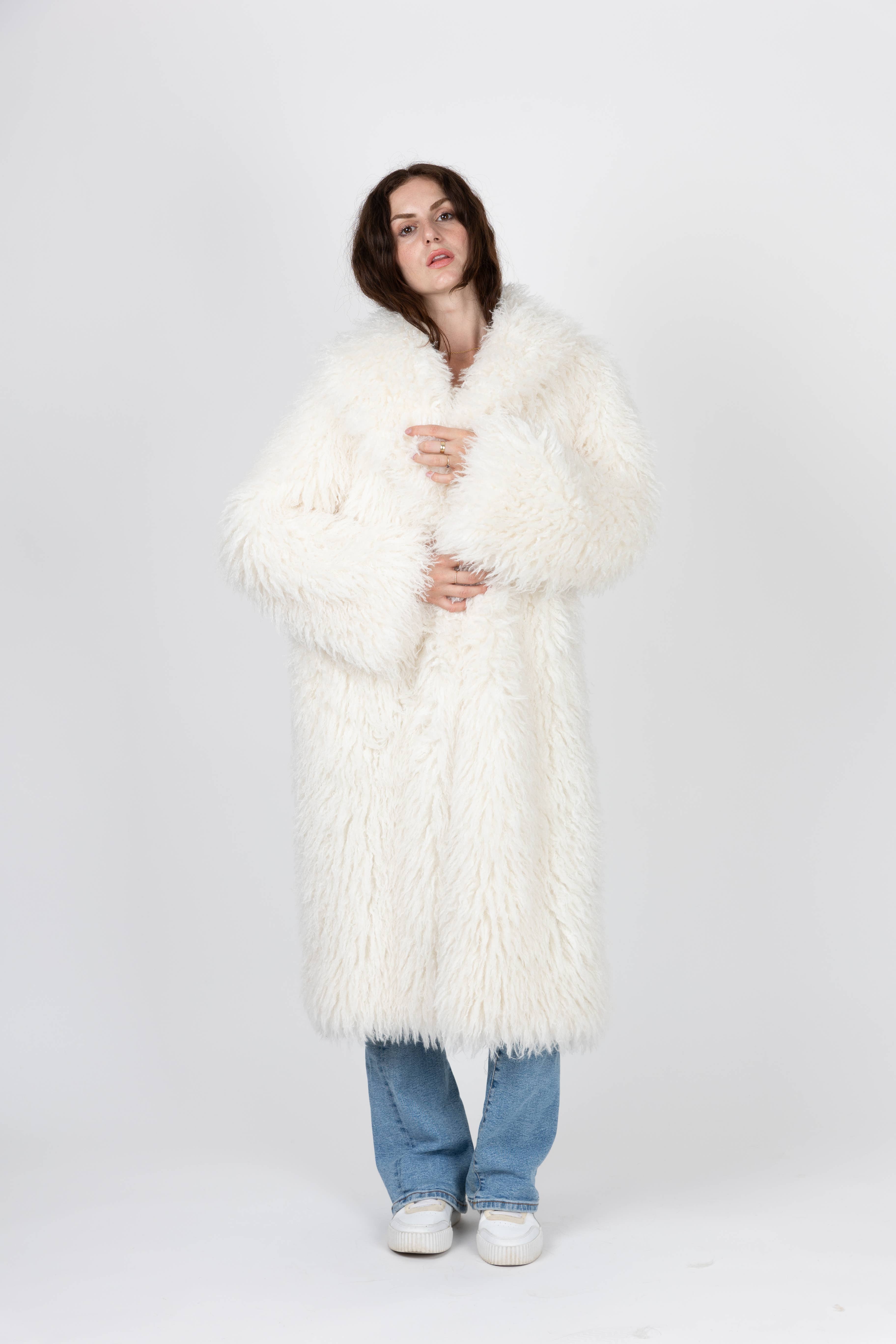 KZELL PARIS - Wholesale Faux Fur Coat - Men's - LONG FAUX FUR COAT5