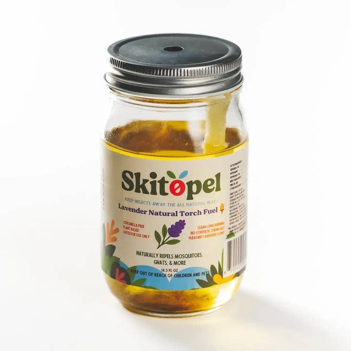 Torcia da tavolo alla lavanda completamente naturale per la vendita all'ingrosso da parte di Angel Buck Corporation