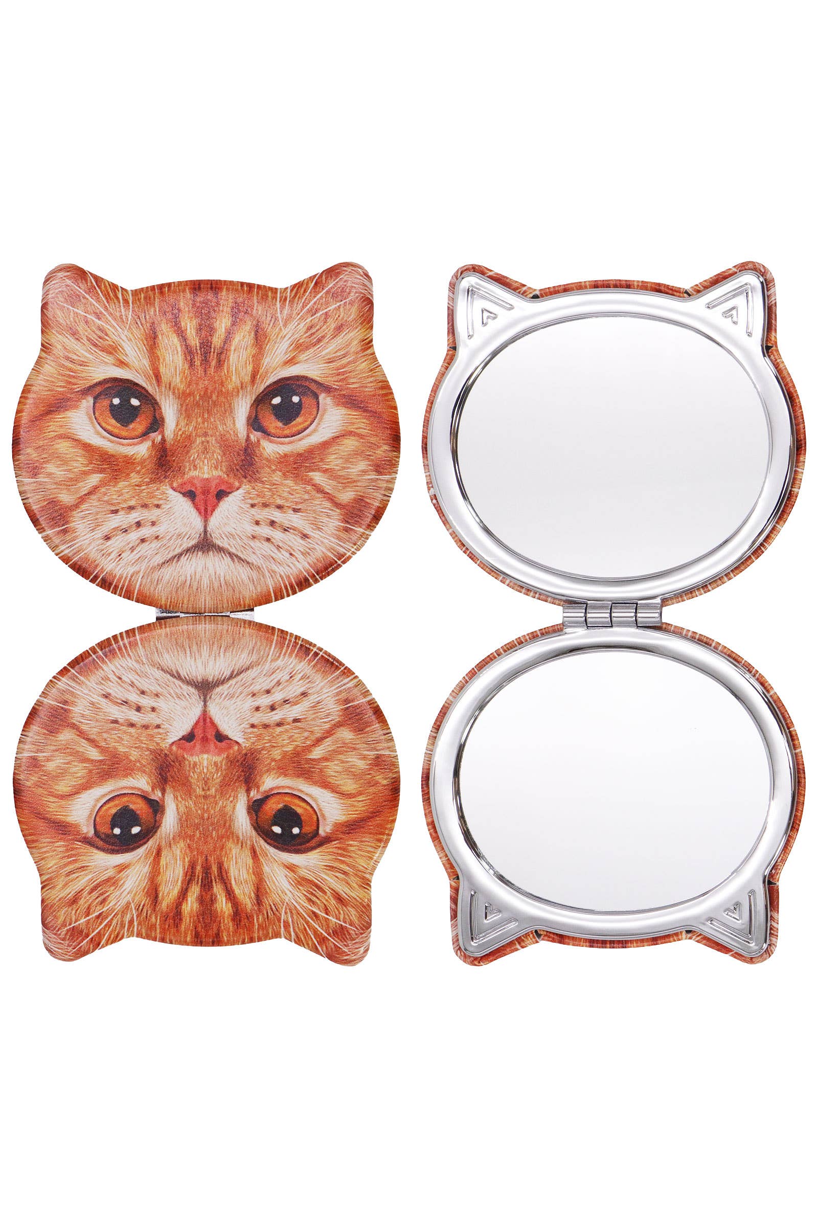 ASSORTED Kitty Cat Matte Compact Mirror for wholesale on Faire3