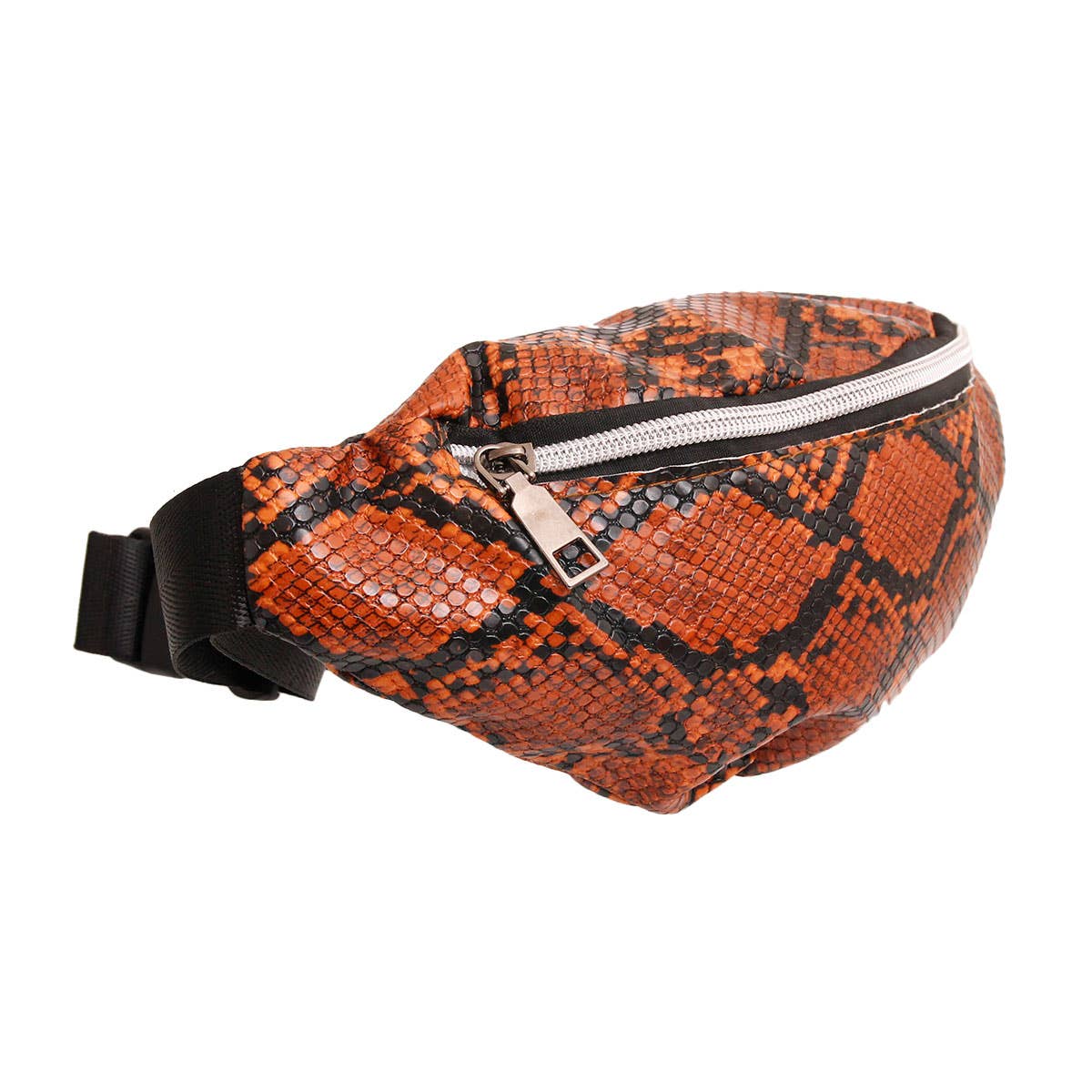 Brown Snake Skin Fanny Pack for wholesale on Faire1
