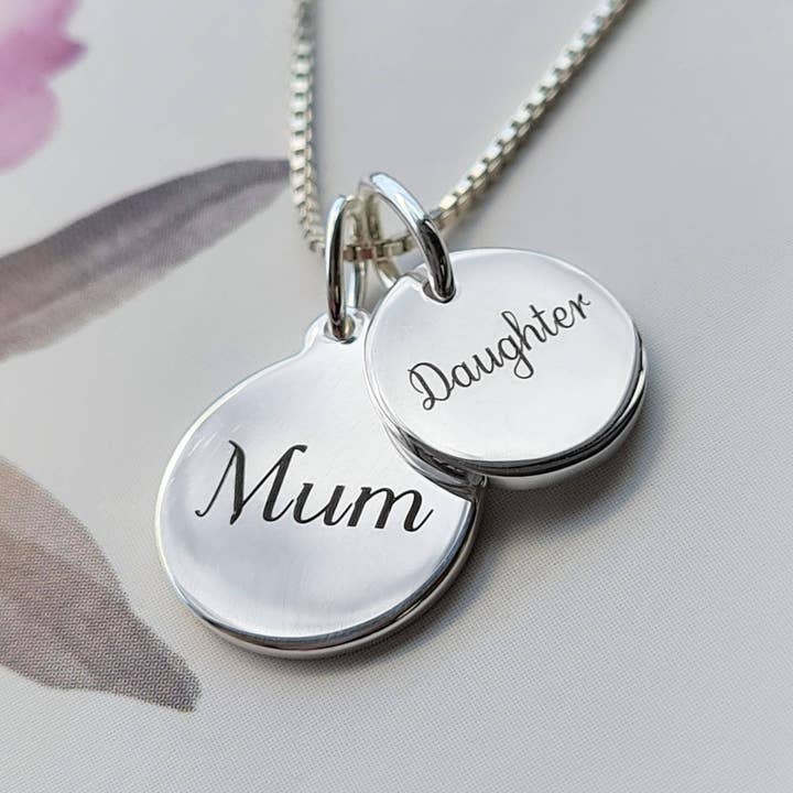 Gecko Jewellery - Wholesale Individual charm/pendant - 12mm Engravable Disc Pendant12