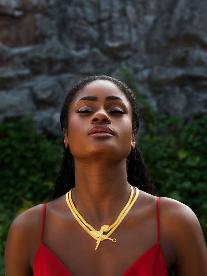 Arierhi x SOA Double Collar Necklace for wholesale by Symbols of Authority