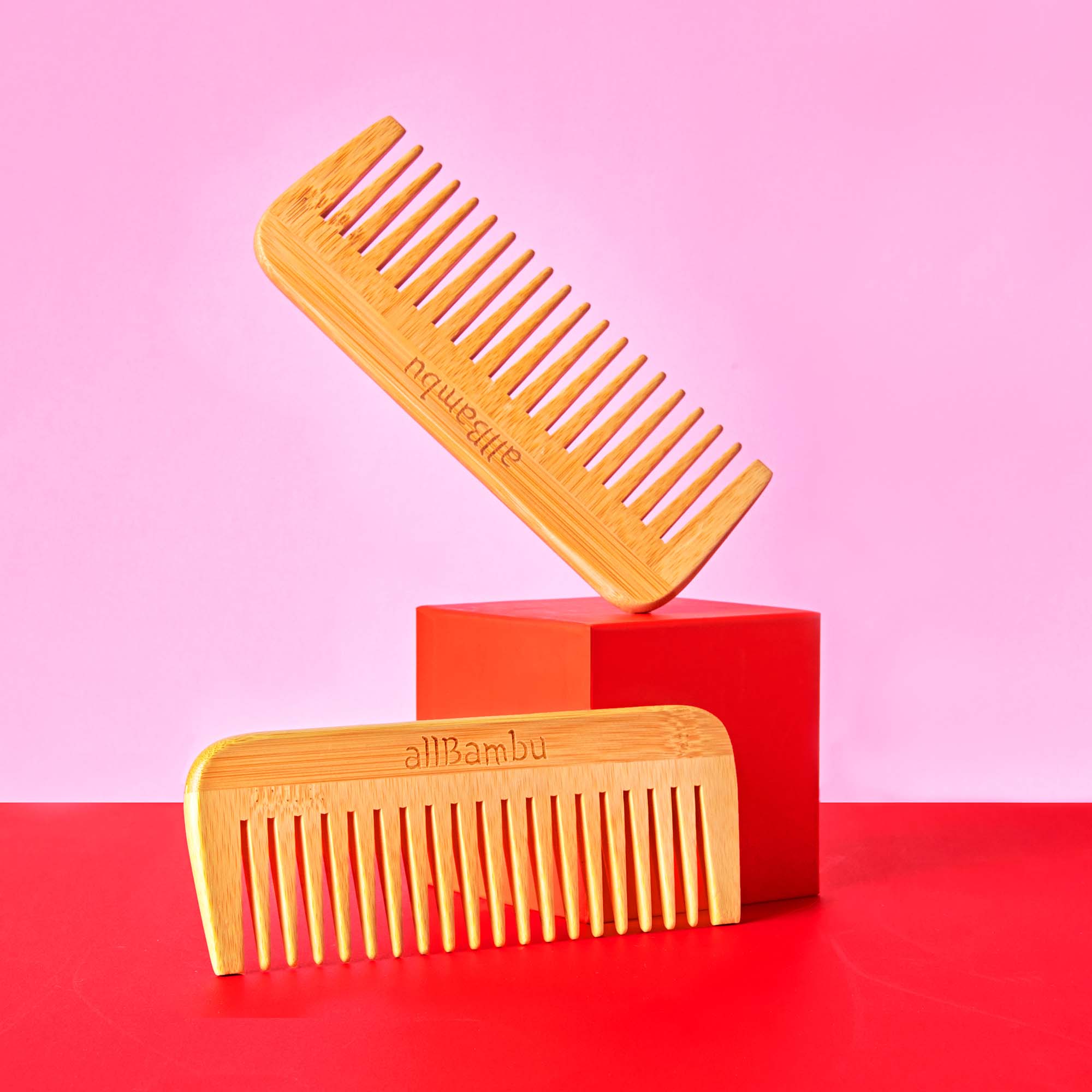 allBambu Inc - Wholesale Hair Brush/Comb - Bamboo Hair Care Products - Hairbrush, Comb, Wide Tooth Comb8