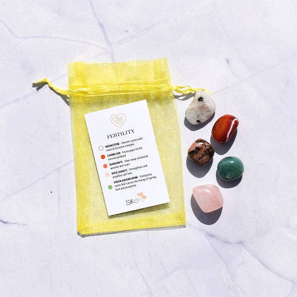 Silk oil of Morocco - Wholesale Spiritual stone/crystal - Fertility Crystal Kit