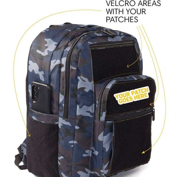 HEDi - Wholesale Backpack - Unisex - HEDi-PACK EXPLORER - Hook & Loop Backpack5