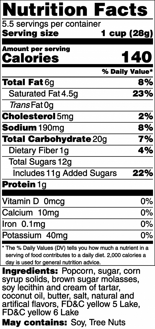 Bri Marie Gourmet Popcorn - Wholesale Popcorn - Caramel3