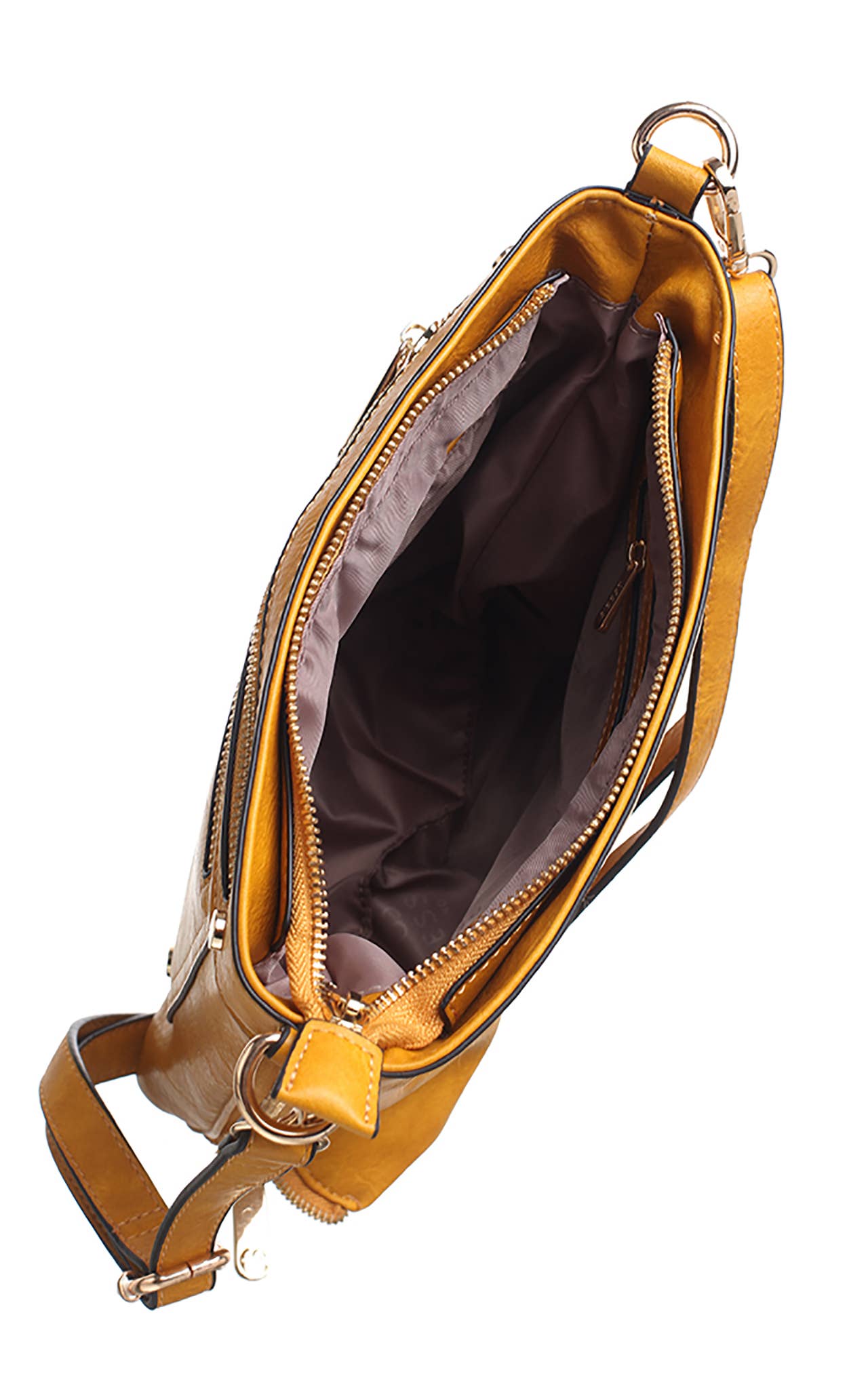 Bessie London - Venta al por mayor Bandolera - Mujer - BANDOLERA CON DOBLE BOLSILLO FRONTAL CON CREMALLERA6