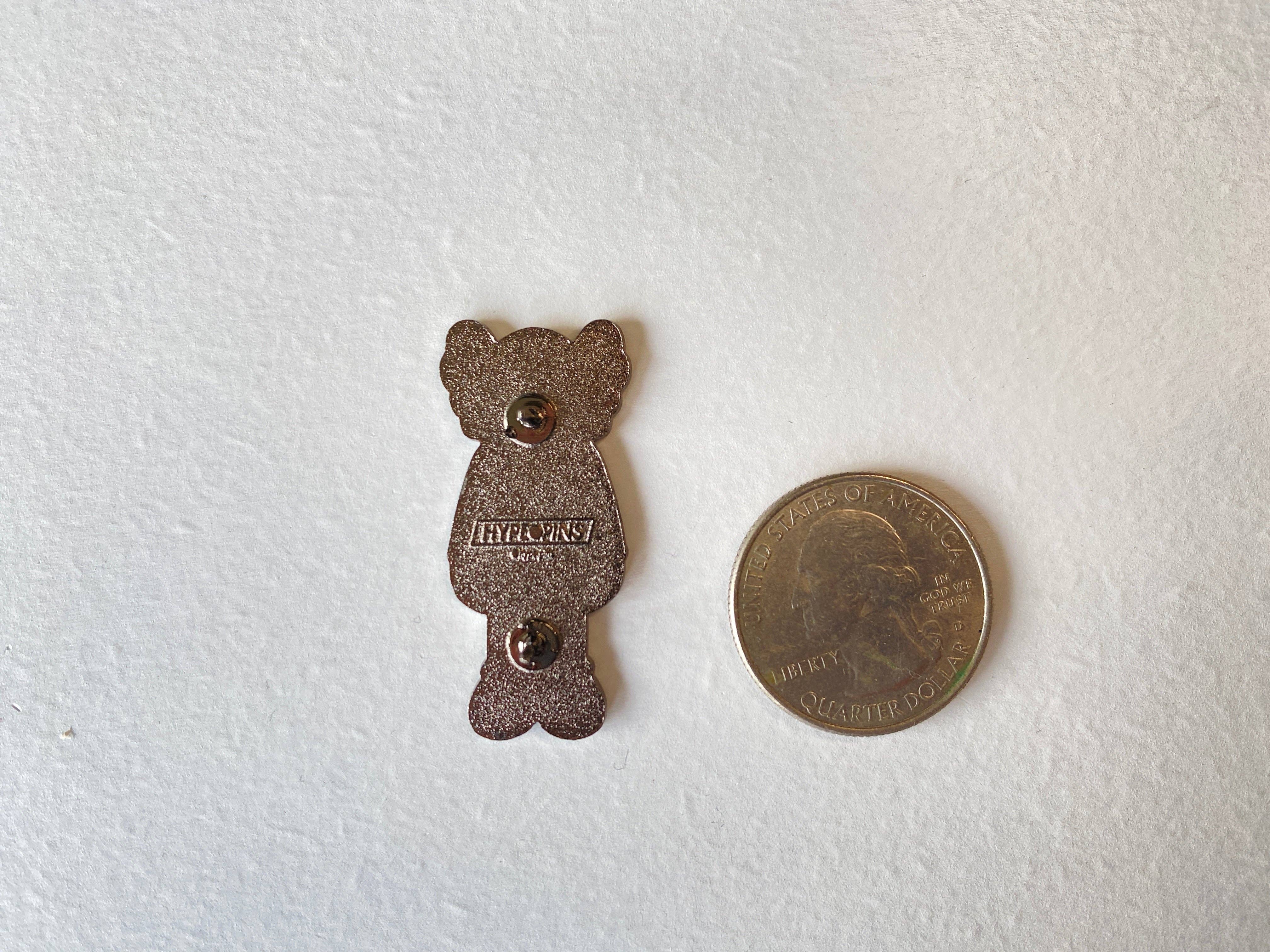 Hype Pins - Wholesale Lapel Pin/Button - HypeBeast KAWS Pin Earth Tone Hard Enamel Pin2
