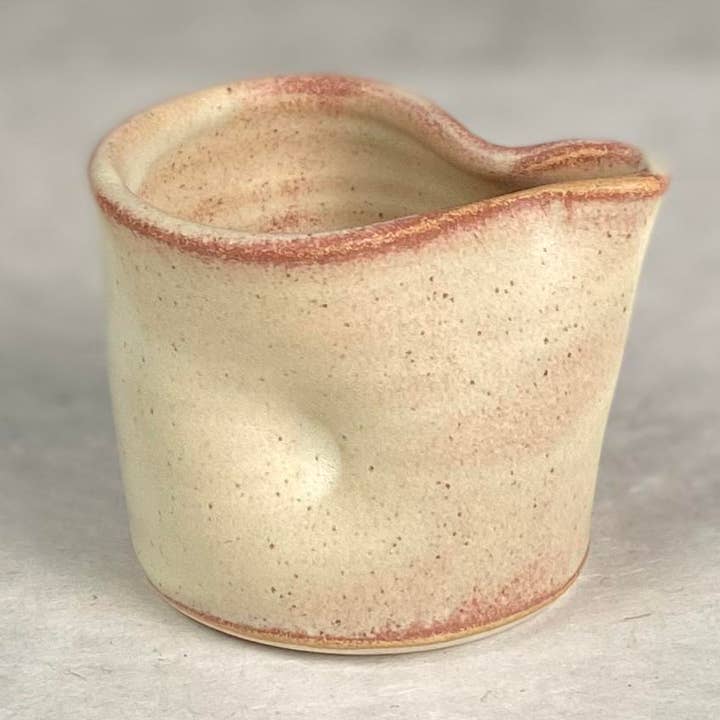 Crazy Green Studios – wholesale Pitcher – Mini Pitcher-Vase, Handmade Ceramic, Red Stoneware4