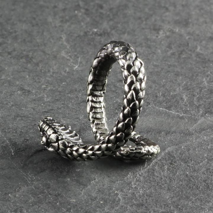 Lost Apostle - Wholesale Cocktail/Statement Ring - Snake Ring - Silver4