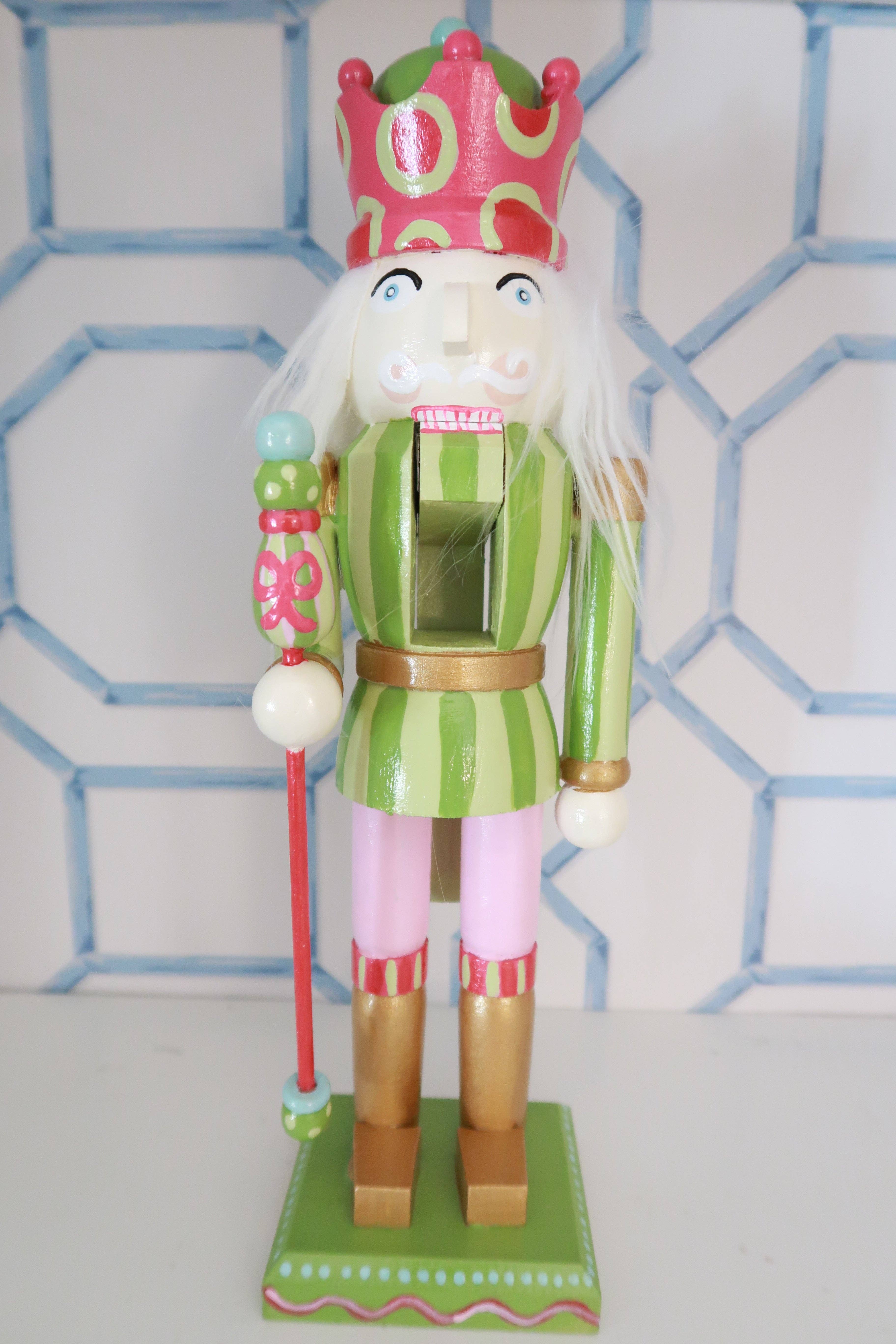 millie b & co - Wholesale Holiday Nutcracker - pinks & greens christmas nutcracker1