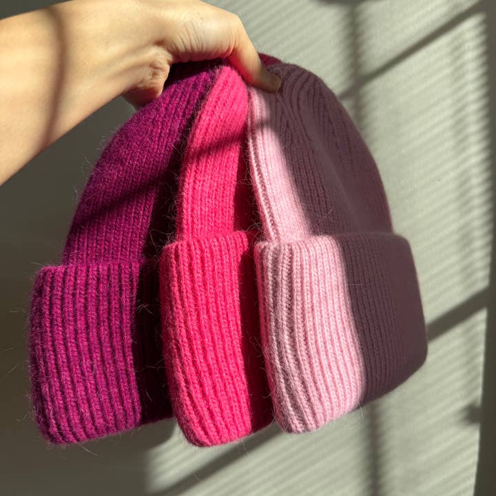 Billy Bamboo - Wholesale Beanie - Dames - Royal Angora wollen muts - crystal brights23