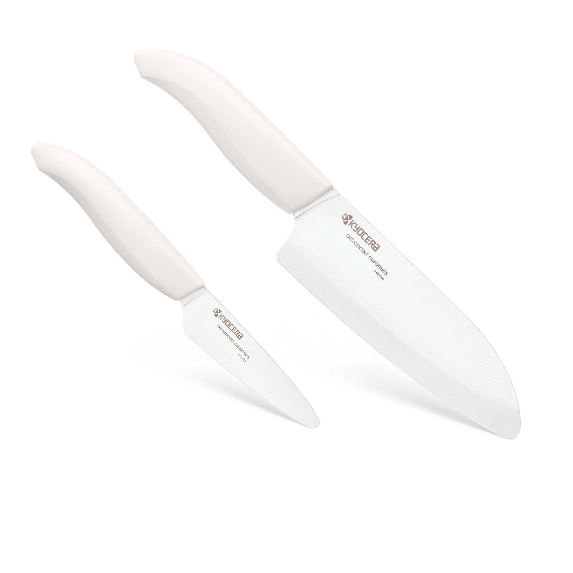 Kyocera International, Inc. - Wholesale Knife Set - REVOLUTION 2-PIECE CERAMIC KNIFE GIFT SET - WHITE 1
