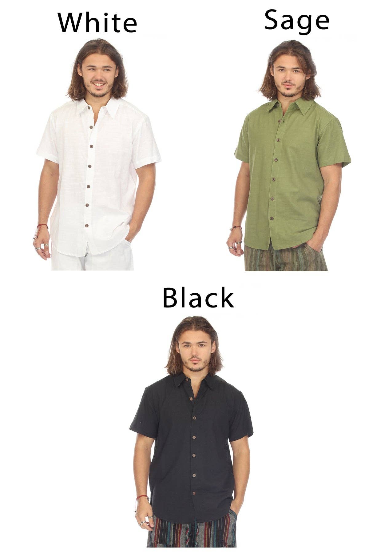 Lakhays Collection Inc. – Großhandel Hemd mit Button-down-Kragen – Herren – Herren-Kurzarmhemd aus Baumwolle mit Knopfleiste12