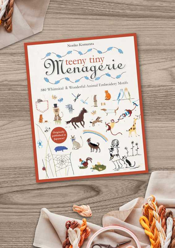 Simon & Schuster - Wholesale Crafts, Hobbies & DIY - Teeny Tiny Menagerie by Noriko Komurata9
