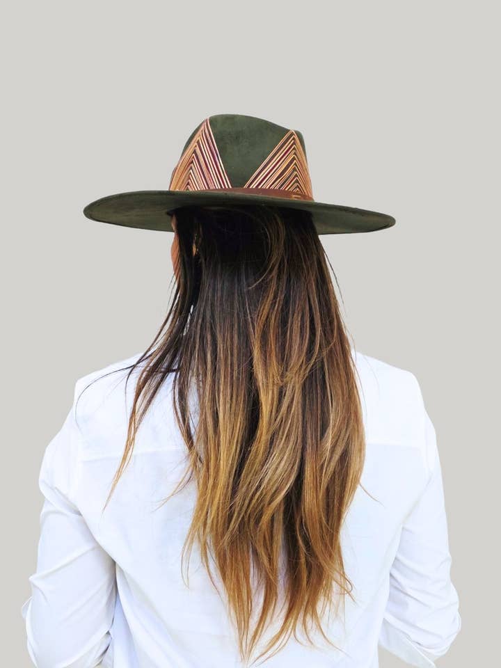 Atul Rancher Crown Hat - Green and other Purchase Wholesale revolve. Free Returns & Net 60 Terms on Faire trending on Faire.