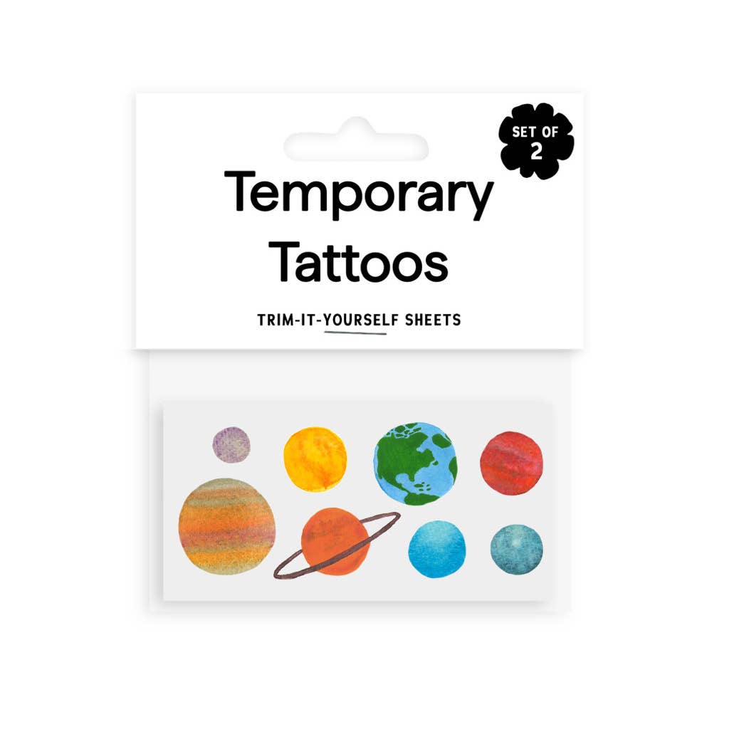 Saint Tattoos - Wholesale Temporary Tattoo - Outer Space Temporary Tattoos1