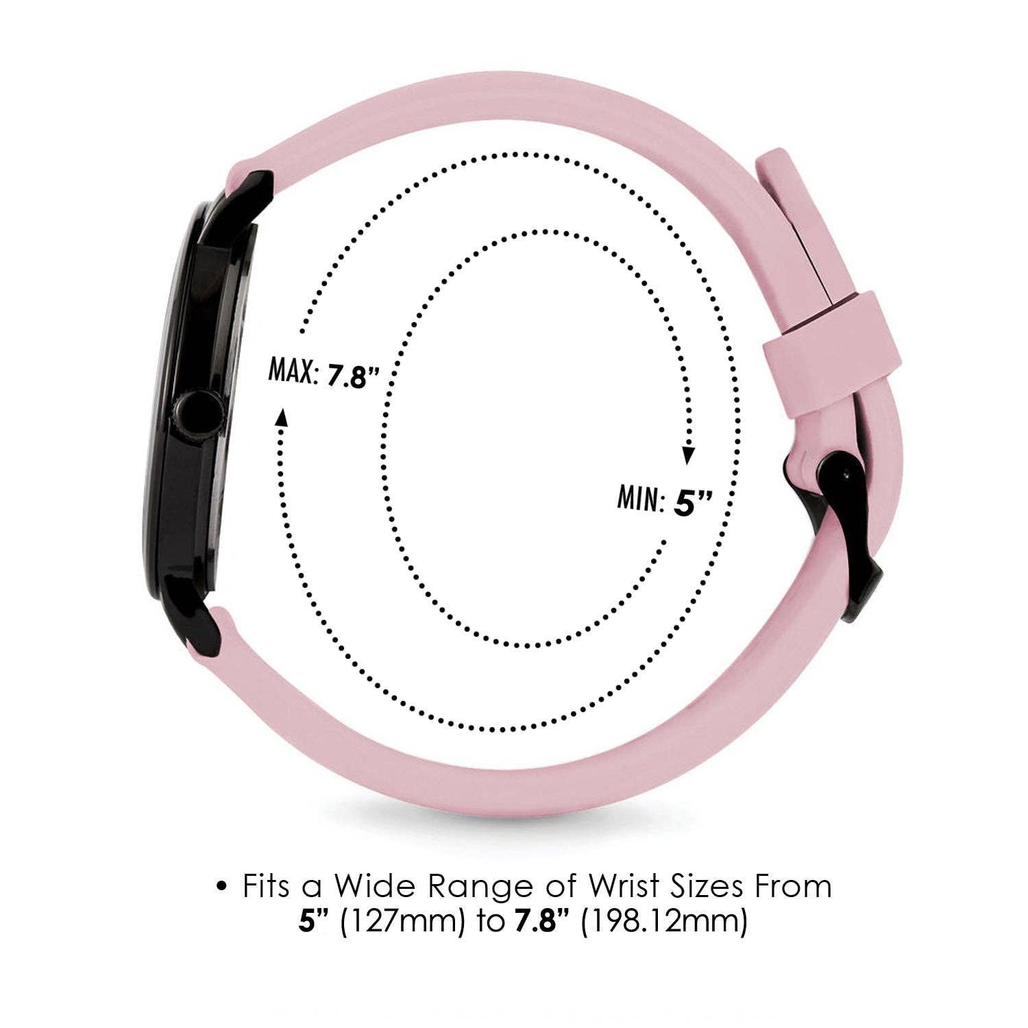 Speidel - Wholesale Wrist Watch - Unisex - Black Dial Original Scrub Watch™66