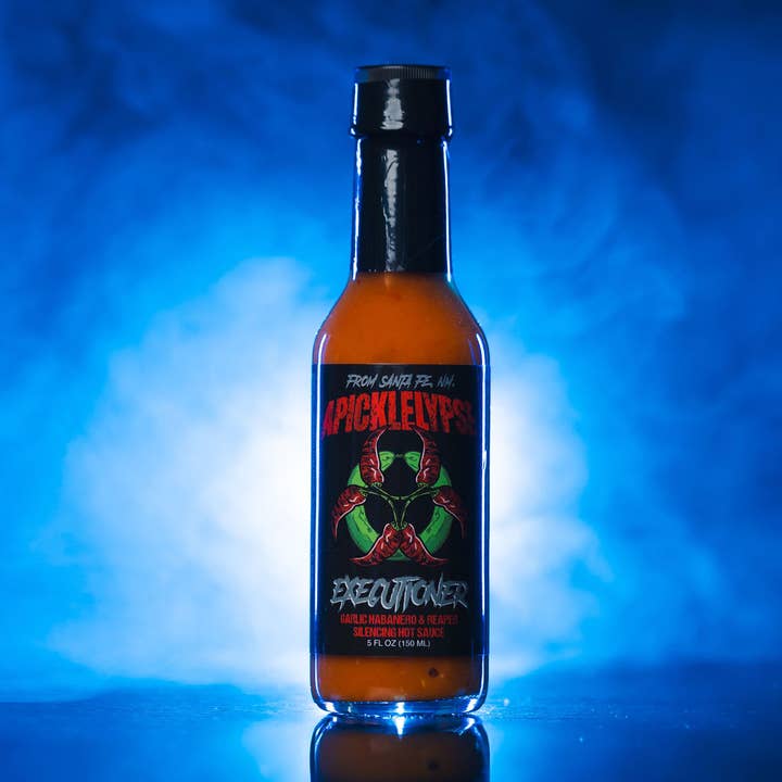 Executioner - Garlic Habanero & Reaper - VERY HOT for wholesale by Apicklelypse