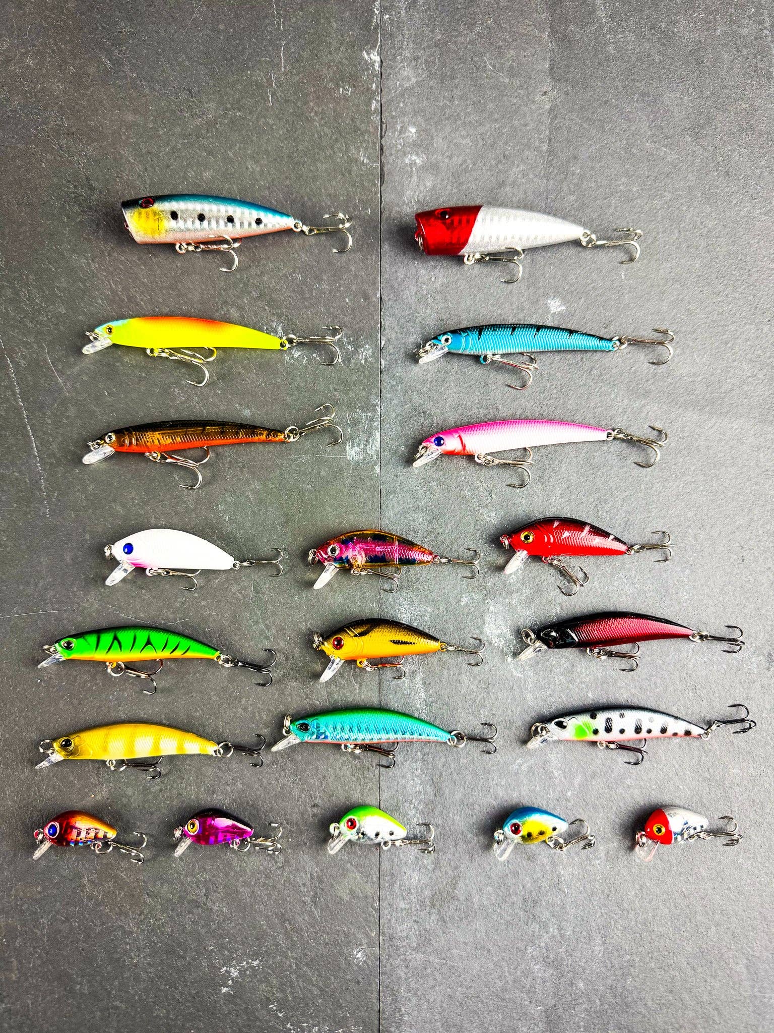 Outdoor Junction - Wholesale Sporting Accessories - (20) Bass Fishing Lure Set - Crankbait Variety Pack1